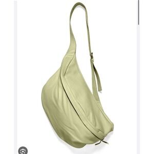 Humanoid Brunno Light Moss Green Crossbody Purse Bag Shoulder Leather Cow